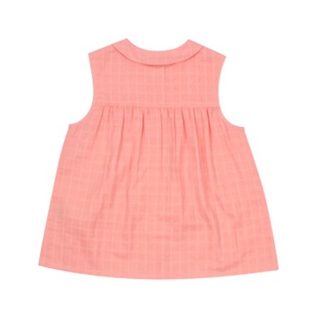 Blouse sans manches lange pêche Colombe Blouse sans manches lange pêche Colombe