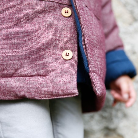 Pull tricot bleu marine Clément Pull tricot bleu marine Clément