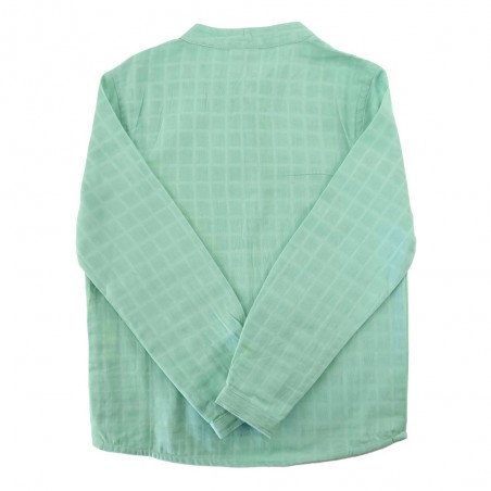 Chemise mao Maxence denim