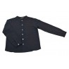 Chemise col mao lange bleu-gris Maxence Chemise col mao lange bleu-gris Maxence
