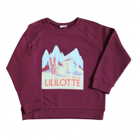 Sweat rouge bourgogne Axel Sweat rouge bourgogne Axel