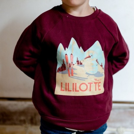 Sweat rouge bourgogne Axel Sweat rouge bourgogne Axel