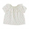 Blouse plumetis imprimé Charline Blouse plumetis imprimé Charline