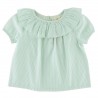 Blouse rayée vert Charline Blouse rayée vert Charline