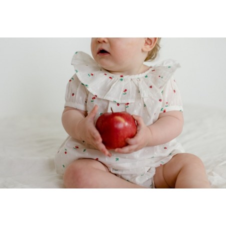 Blouse plumetis imprimé Charline