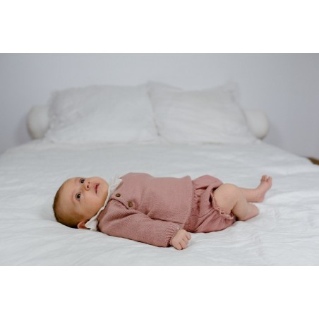 Aime Set blue-grey knit