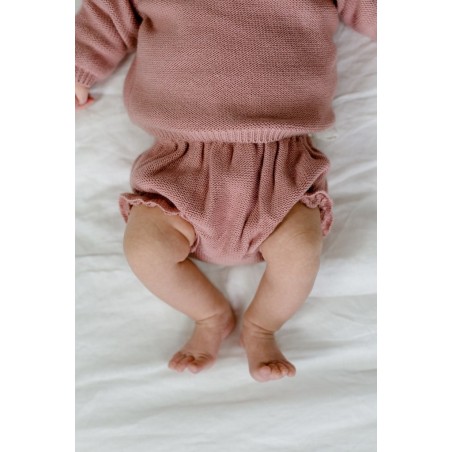 Aime Set blue-grey knit