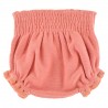 Bloomer smocké tricot pivoine lurex César Bloomer smocké tricot pivoine lurex César