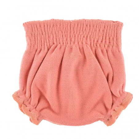 Bloomer smocké tricot pivoine lurex César Bloomer smocké tricot pivoine lurex César