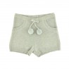 Short tricot gris perle Fantine Short tricot gris perle Fantine