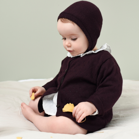 Tricot cardigan bébé cheap
