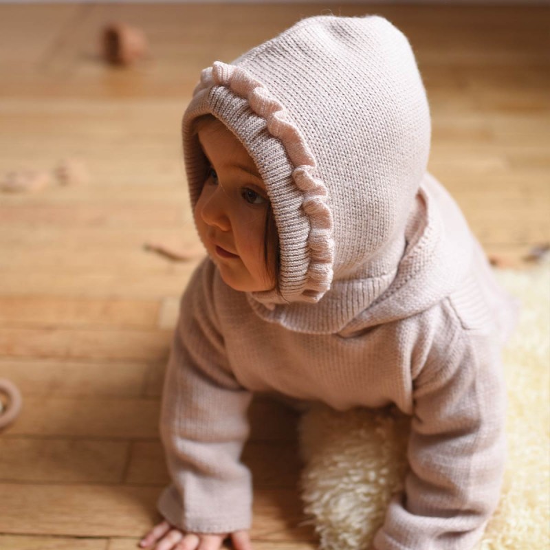 Cagoule laine bebe deals