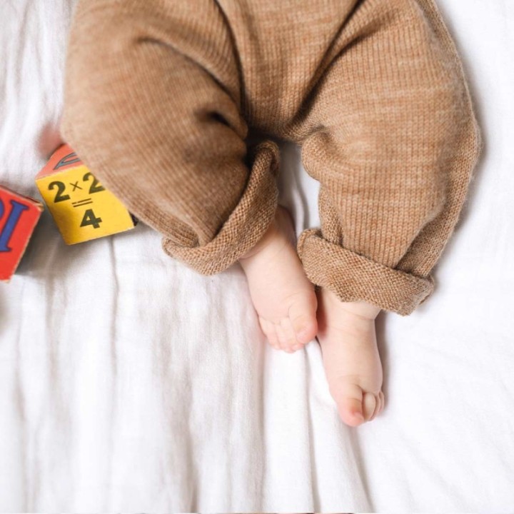 Aime Set azure blue knit