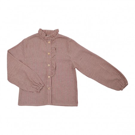 Blouse pied de poule femme deals