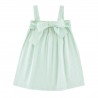 Robe à bretelles rayée vert Yseult Robe à bretelles rayée vert Yseult
