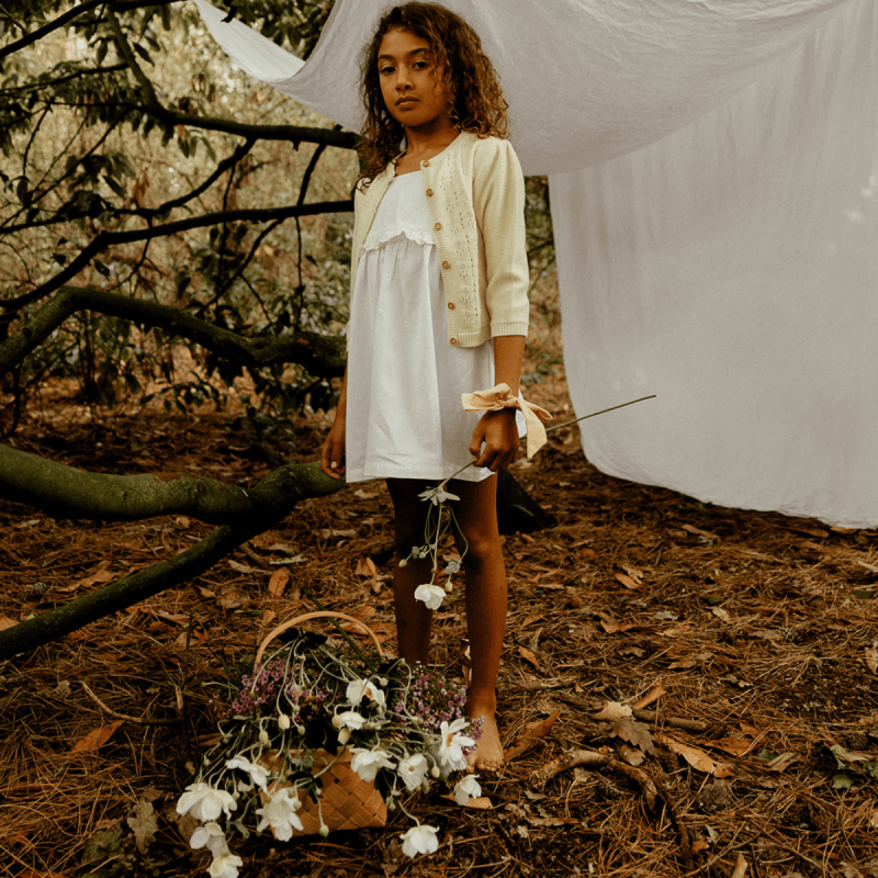 Robe lin fille online