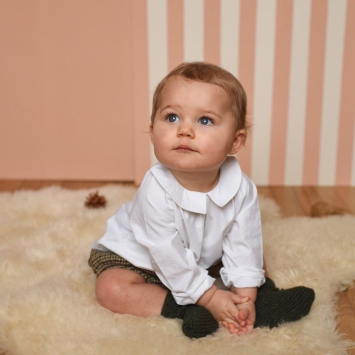 Blouse Octave popeline blanche - Cérémonie Garçon