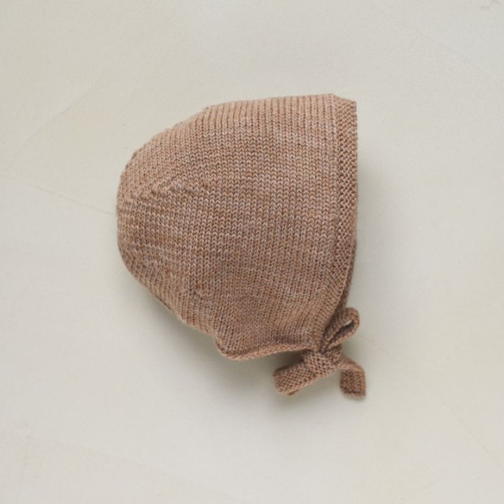 Béguin Clovis tricot beige chiné 100% laine