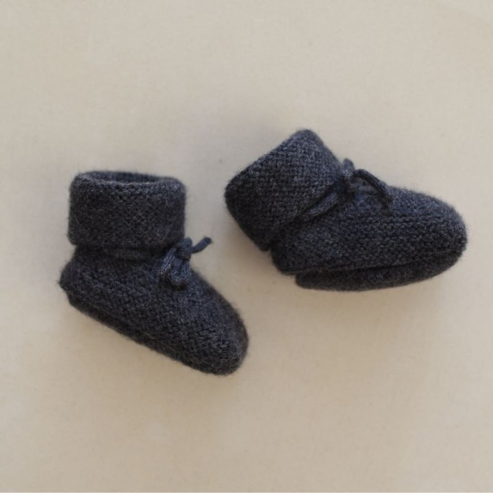 Chaussons Eugene gris chine bebe