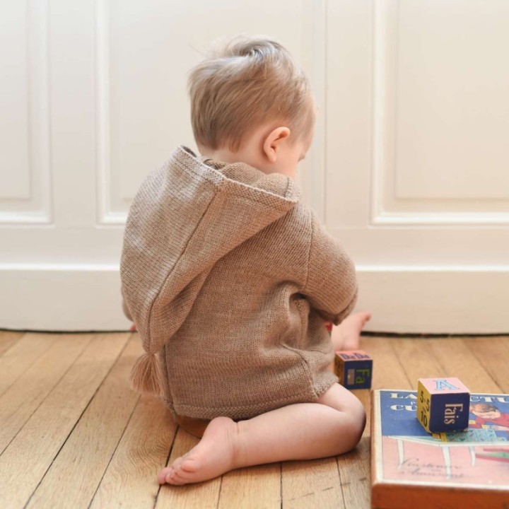 Anatole Burnous green knit