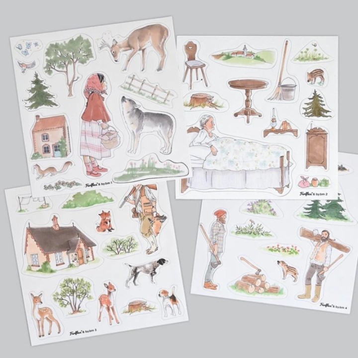 Jeu magnétique - L'histoire du Petit Chaperon Rouge - Ferflex