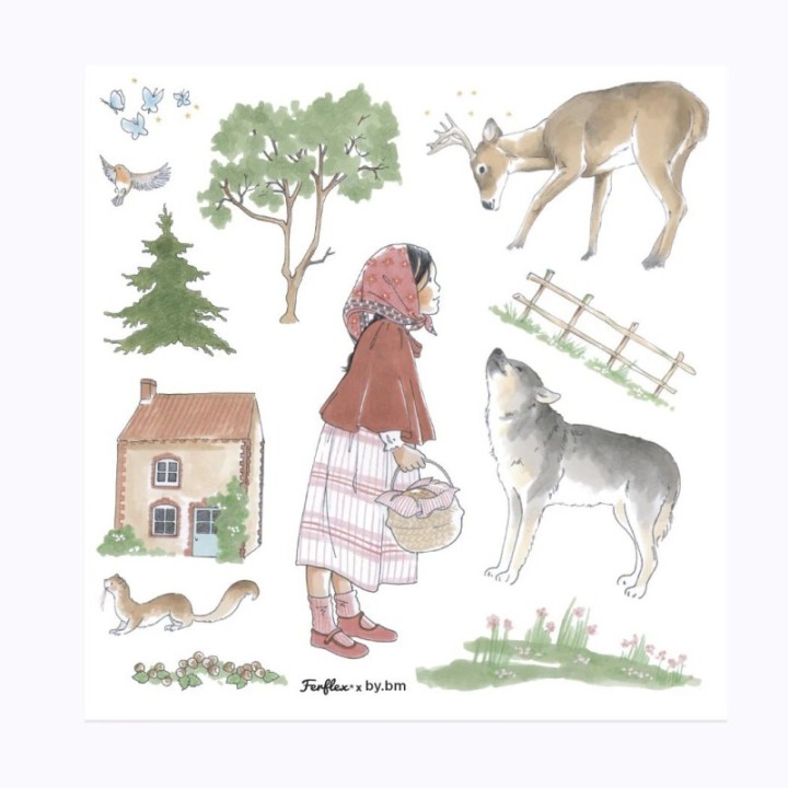 Jeu magnétique - L'histoire du Petit Chaperon Rouge - Ferflex