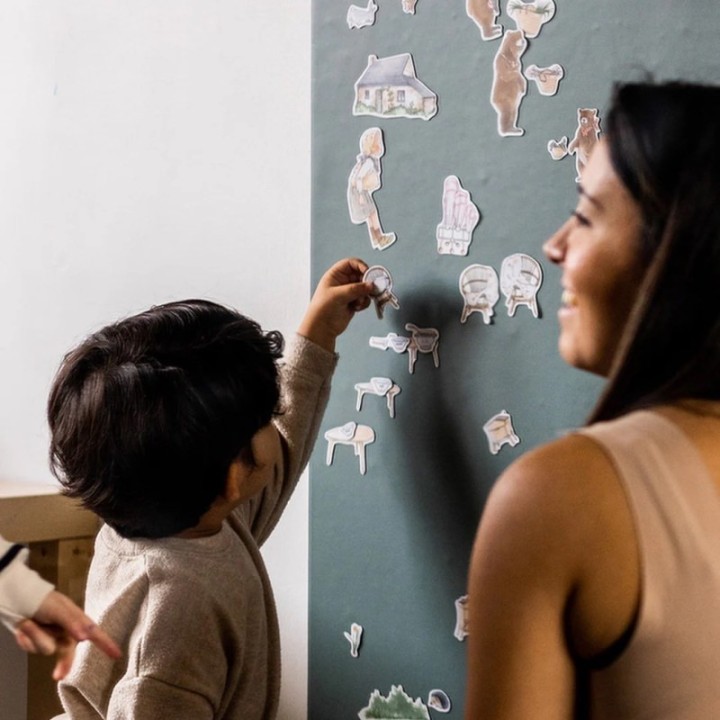 Jeu magnétique - L'histoire de boucle d'or - Ferflex