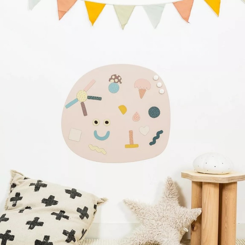 Tableau magnétique ovoïde -...