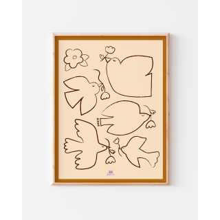 Affiche “Envolée poétique” 30x40cm - Ma Petite Vie