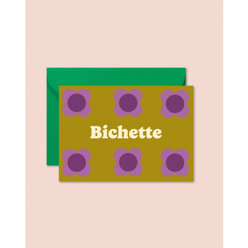 Carte Amitié “Bichette”...