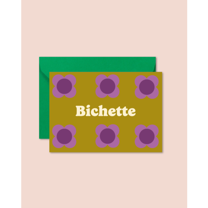 Carte Amitié “Bichette” 10x15cm - Ma Petite Vie