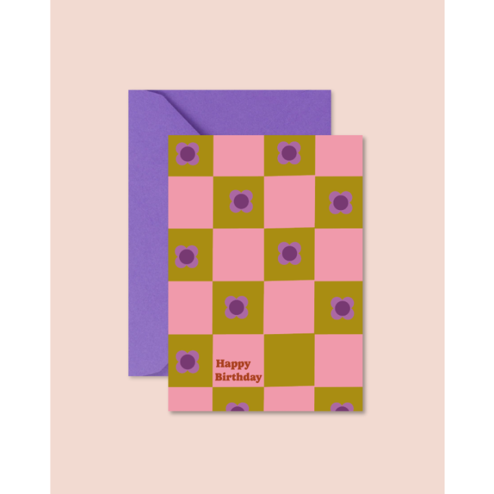 Carte Anniversaire “Happy Birthday” 10x15cm - Ma Petite Vie