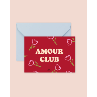 Carte Amour “Amour club” 10x15cm - Ma Petite Vie