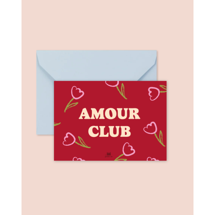 Carte Amour “Amour club” 10x15cm - Ma Petite Vie
