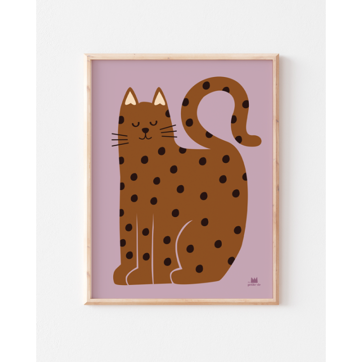 Affiche “Le Chat” 30x40cm - Ma Petite Vie