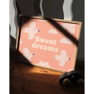 Affiche “Sweat dreams” 30x40cm - Ma Petite Vie