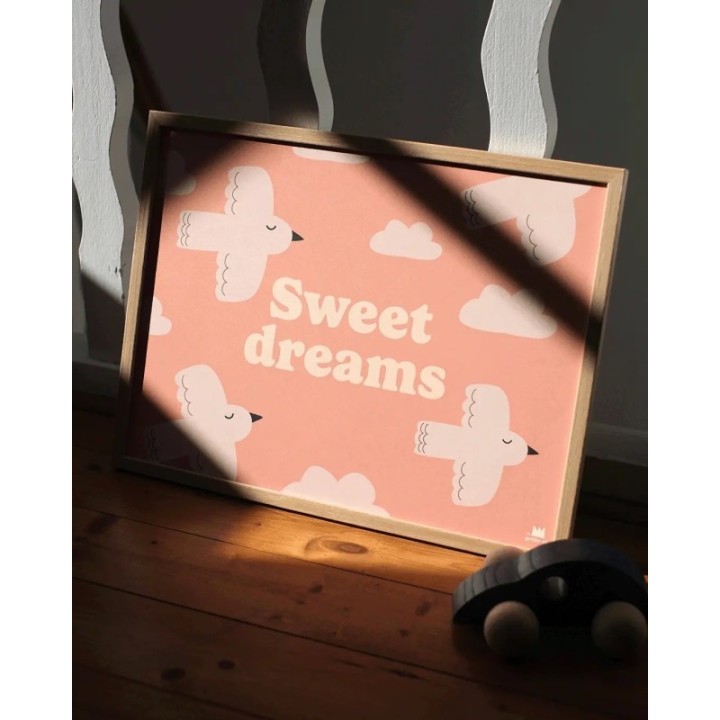 Affiche “Sweat dreams” 30x40cm - Ma Petite Vie