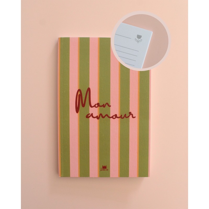 Carnet A5 "Mon Amour"- Ma...
