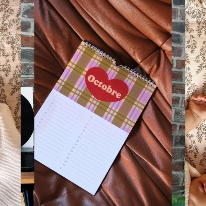 Calendrier perpétuel "Mon Amour"- Ma Petite Vie