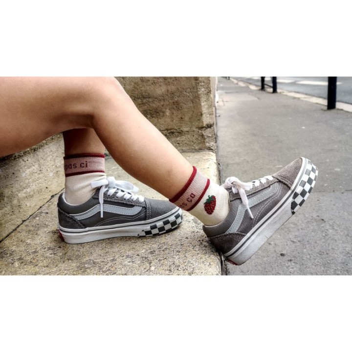 Chaussettes - Fraise - Poule Party