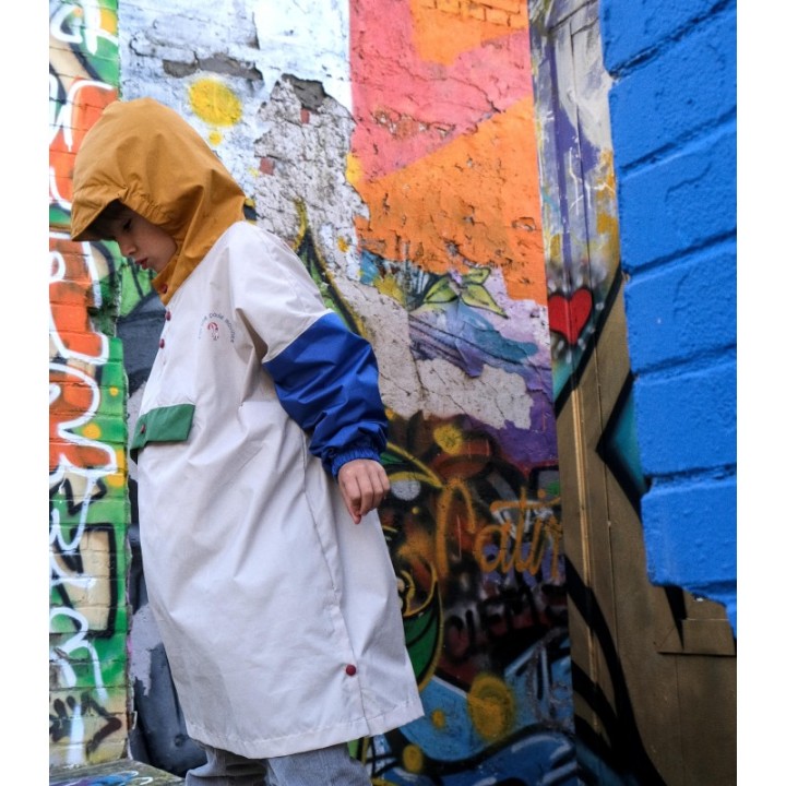 Poncho pluie long - Old school - Poule Party