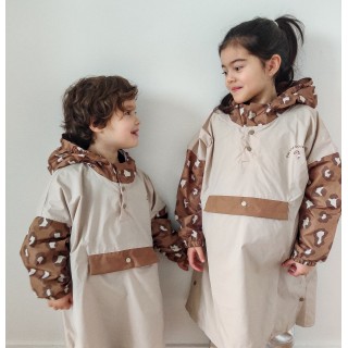 Poncho pluie long - Léopard - Poule Party