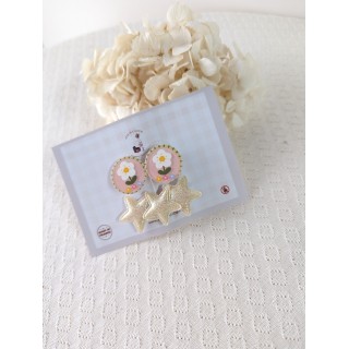 copy of Attache tétine fleur bouclette - Atelier Wagram