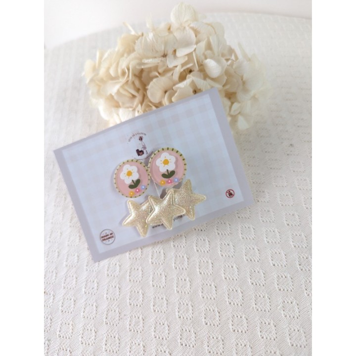 copy of Attache tétine fleur bouclette - Atelier Wagram