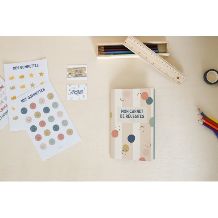 Carnet de réussite + masking tape - Phillie