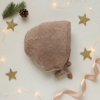 Béguin Clovis tricot beige chiné 100% laine