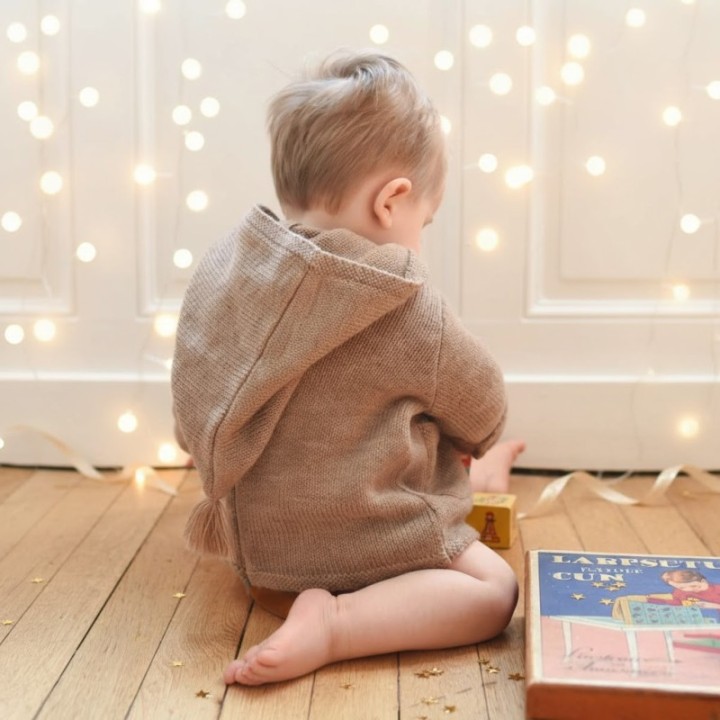 Anatole Burnous green knit