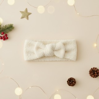 Bandeau bouclette écru