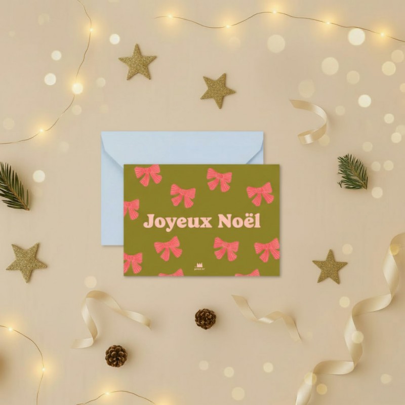 Mini-Carte “Joyeux Noël”...