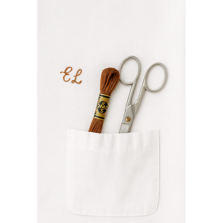 Charlotte offwhite with embroidery coat - baby